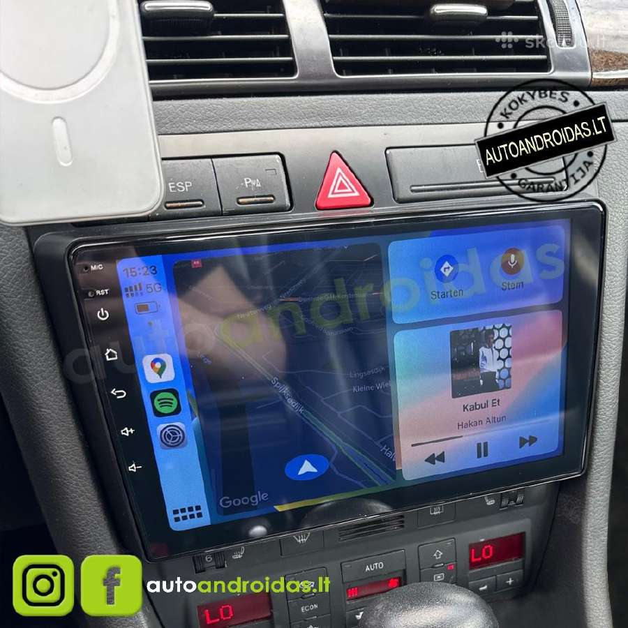 Audi A6 1997-07 Android multimedia Usb/GPS/WiFi
