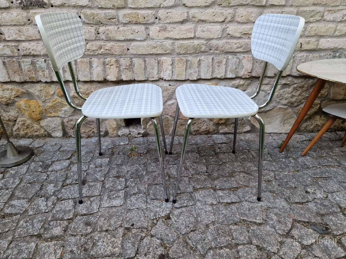 Vintainės mid century Bauhaus st.formica kėdės - nuotraukos Nr. 2