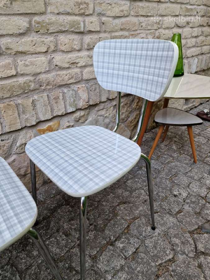 Vintainės mid century Bauhaus st.formica kėdės - nuotraukos Nr. 4
