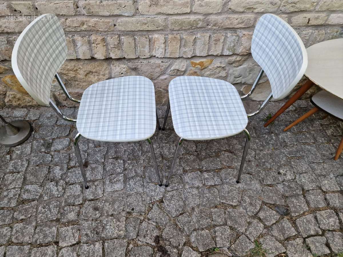 Vintainės mid century Bauhaus st.formica kėdės - nuotraukos Nr. 6