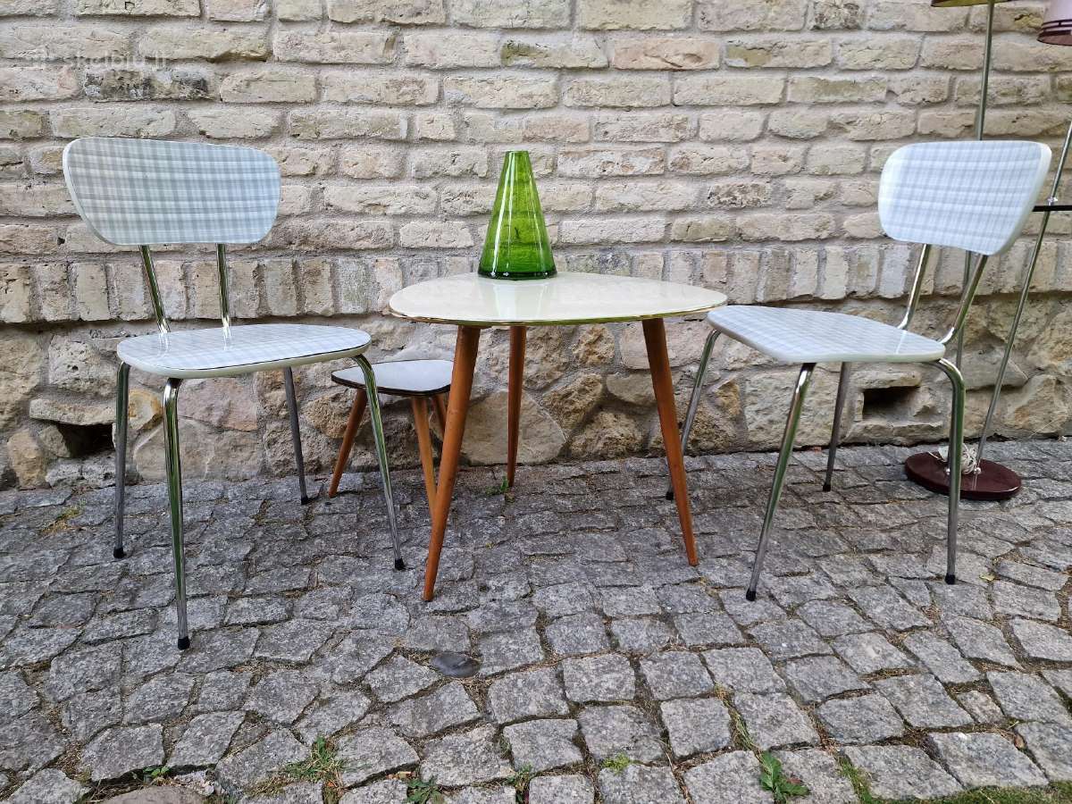 Vintainės mid century Bauhaus st.formica kėdės - nuotraukos Nr. 7
