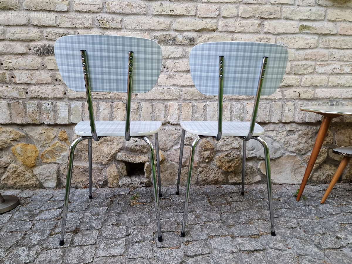 Vintainės mid century Bauhaus st.formica kėdės - nuotraukos Nr. 8