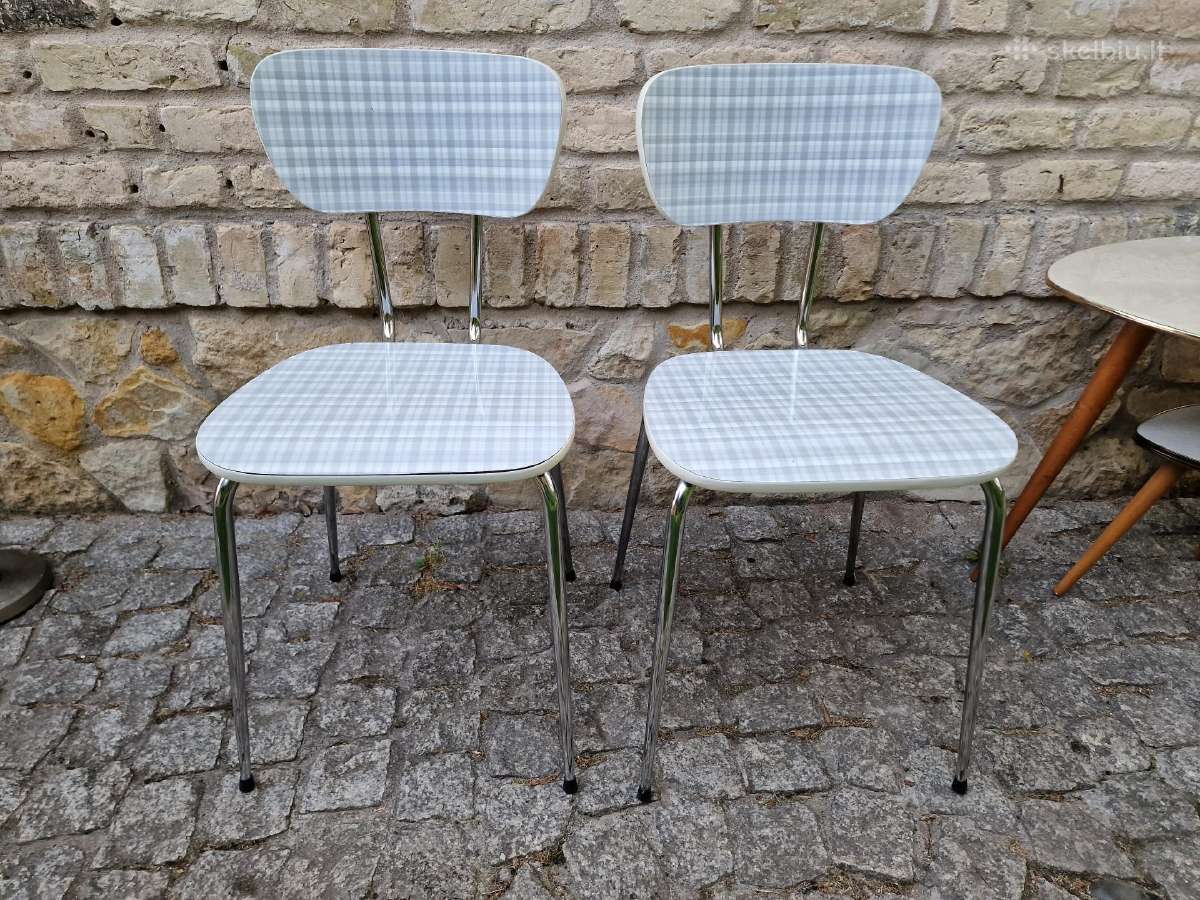 Vintainės mid century Bauhaus st.formica kėdės - nuotraukos Nr. 13