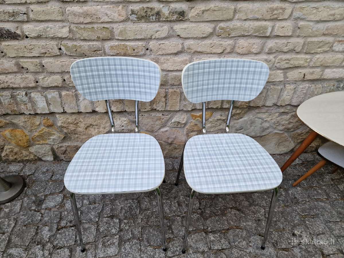 Vintainės mid century Bauhaus st.formica kėdės - nuotraukos Nr. 14