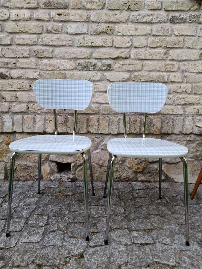 Vintainės mid century Bauhaus st.formica kėdės - nuotraukos Nr. 15