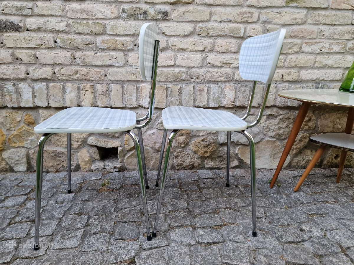 Vintainės mid century Bauhaus st.formica kėdės - nuotraukos Nr. 16