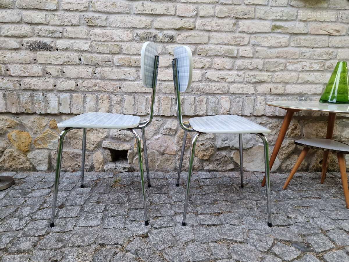 Vintainės mid century Bauhaus st.formica kėdės - nuotraukos Nr. 19