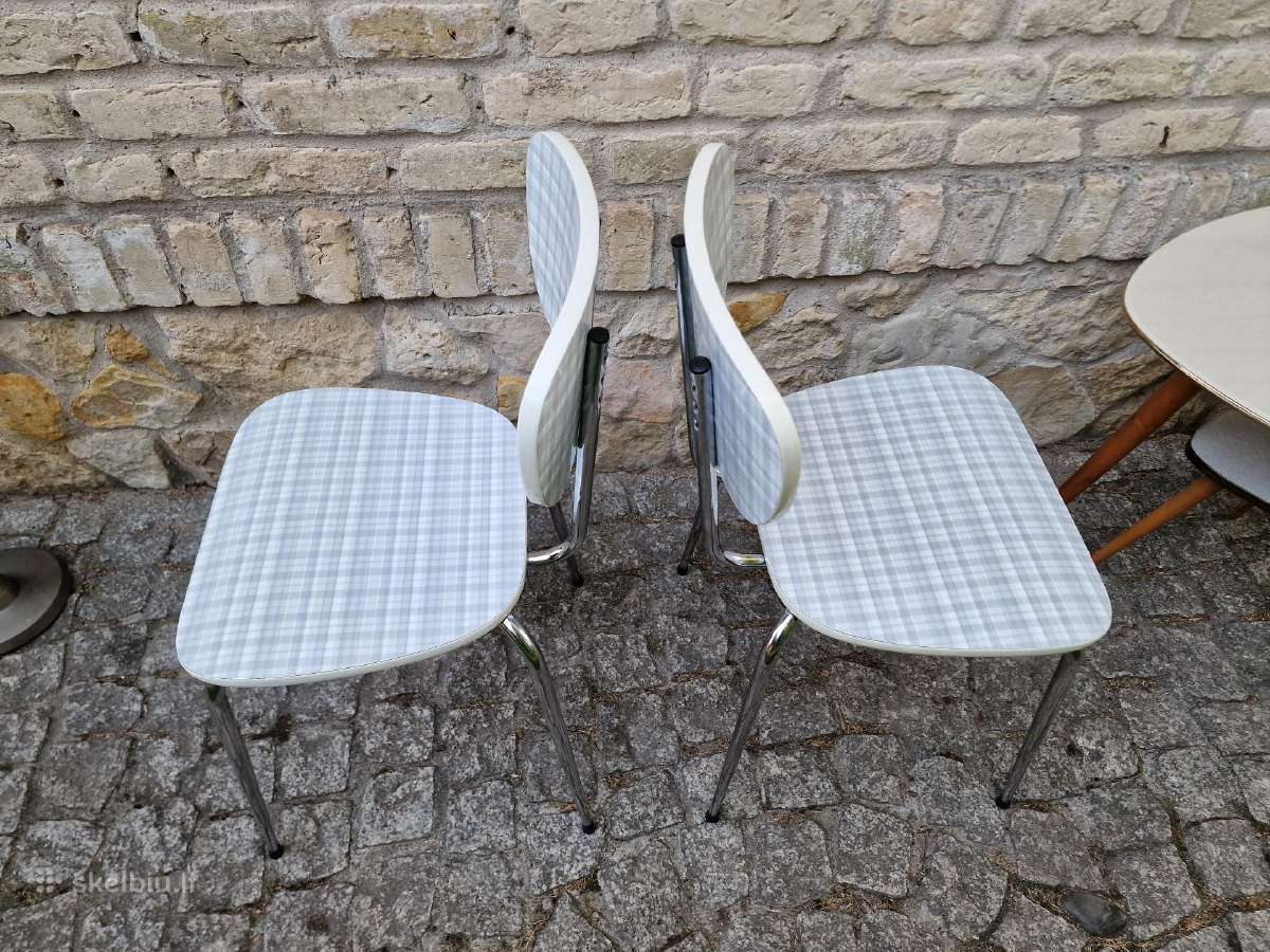 Vintainės mid century Bauhaus st.formica kėdės - nuotraukos Nr. 20
