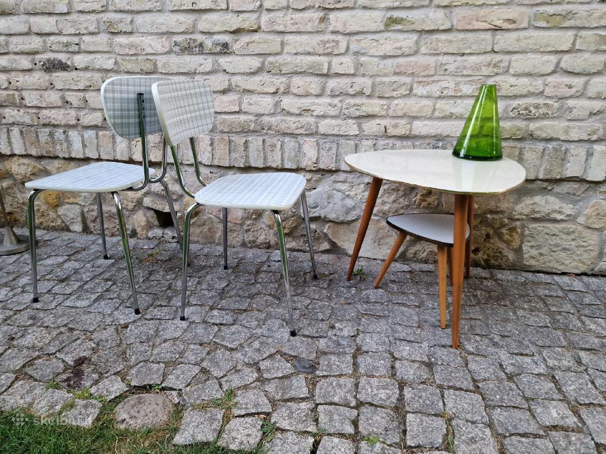 Vintainės mid century Bauhaus st.formica kėdės - nuotraukos Nr. 22