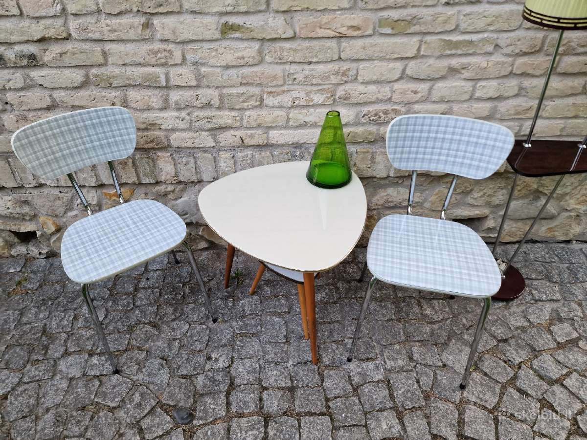 Vintainės mid century Bauhaus st.formica kėdės - nuotraukos Nr. 24