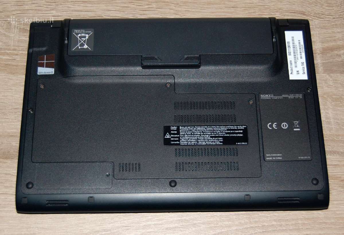 2 Sony Vaio kompiuteriai 15,6'' ir 12'' - nuotraukos Nr. 8