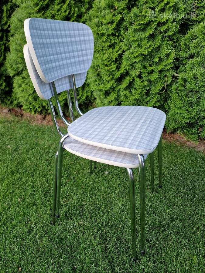 Vintainės mid century Bauhaus st.formica kėdės - nuotraukos Nr. 31