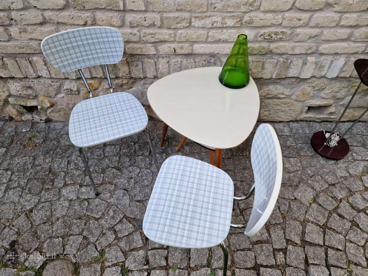 Vintainės mid century Bauhaus st.formica kėdės - nuotraukos Nr. 38