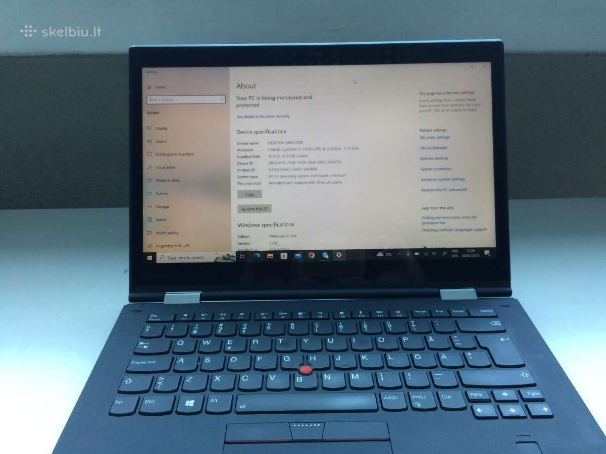 Stilingas ir Galingas Lenovo X1 Yoga - nuotraukos Nr. 2