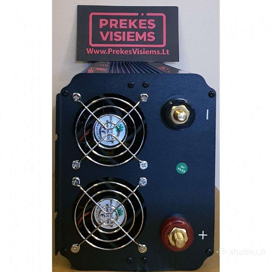 Įtampos inventeris 12-24v 220v inverteriai - nuotraukos Nr. 3