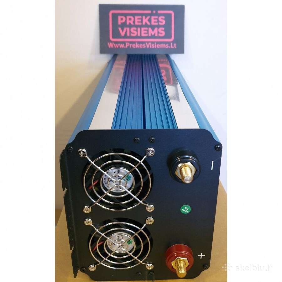 Įtampos inventeris 12-24v 220v inverteriai - nuotraukos Nr. 6