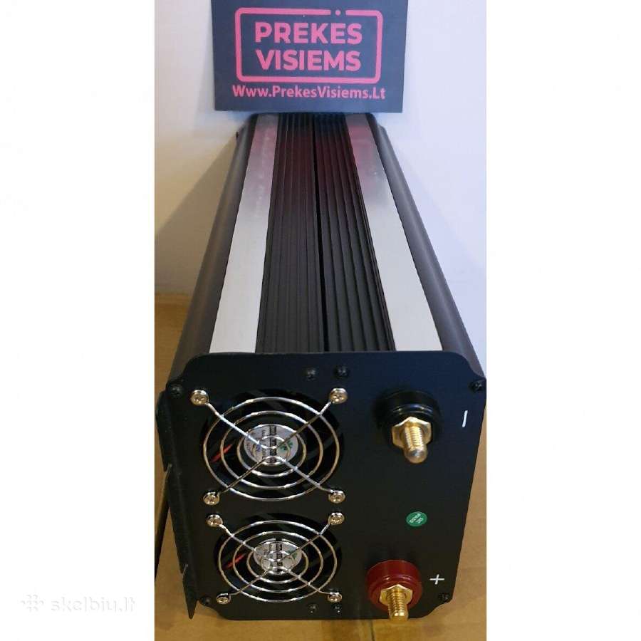Įtampos inventeris 12-24v 220v inverteriai - nuotraukos Nr. 10