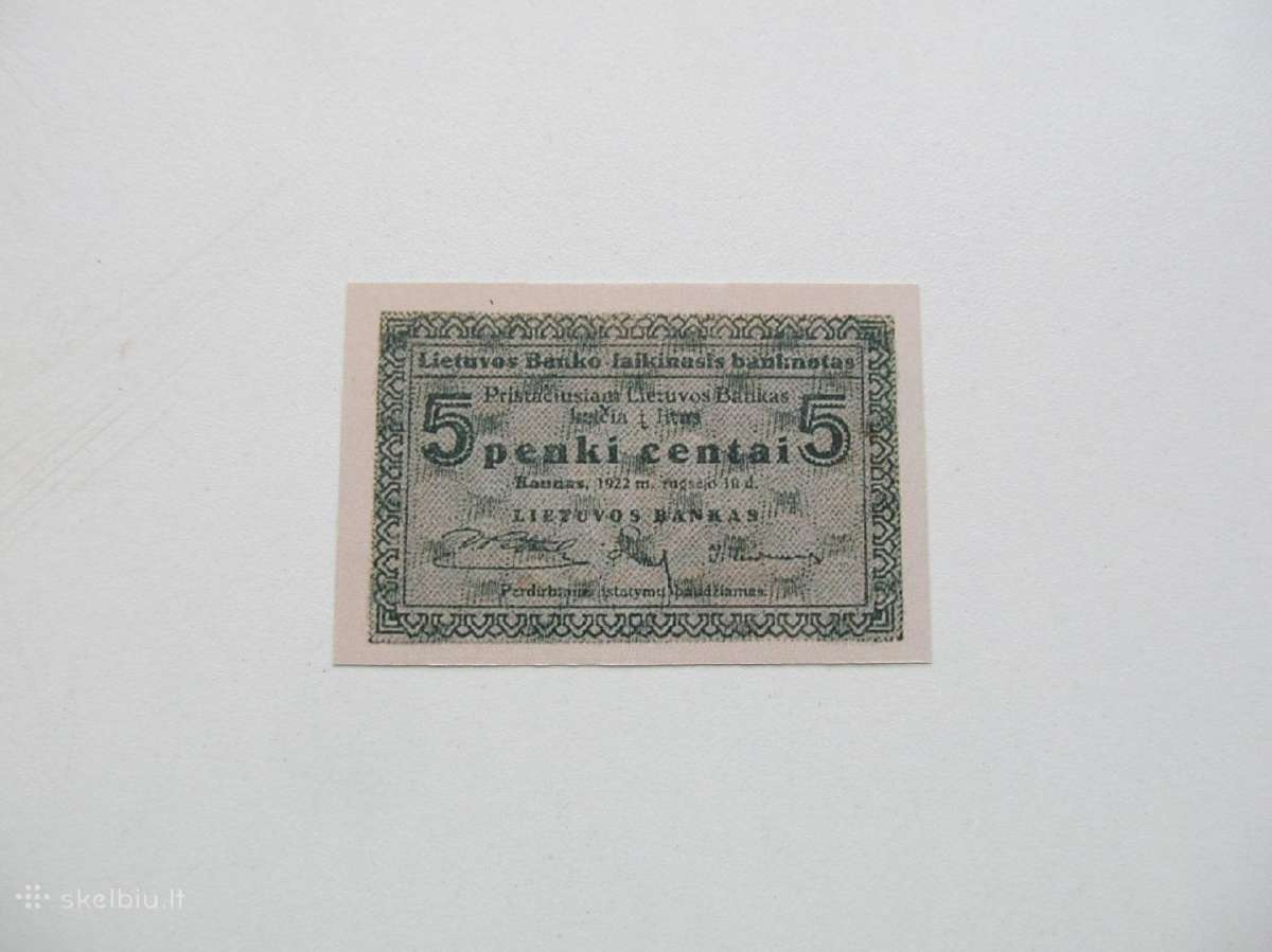 Perku senesnius banknotus