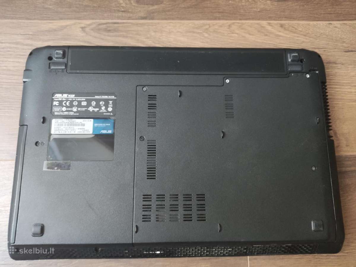 Asus K52f / 500gb/ 4gb - nuotraukos Nr. 2