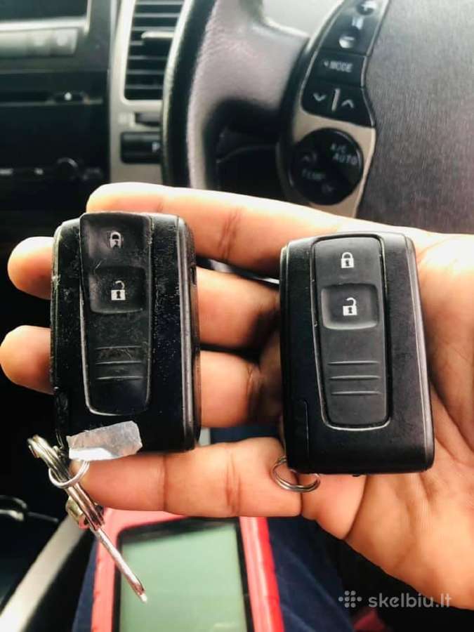 Toyota raktai, gamyba, programavimas - nuotraukos Nr. 2