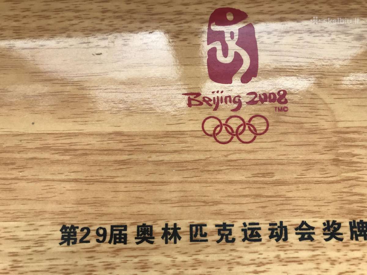Beigin(pekino)olimpiados medaliu kopijos