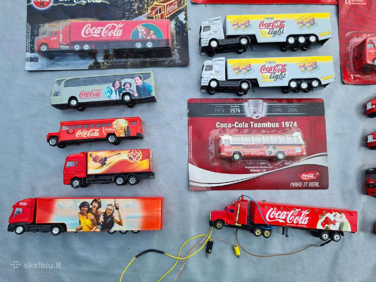Coca cola kolekcija kolekciniai modeliai - nuotraukos Nr. 3