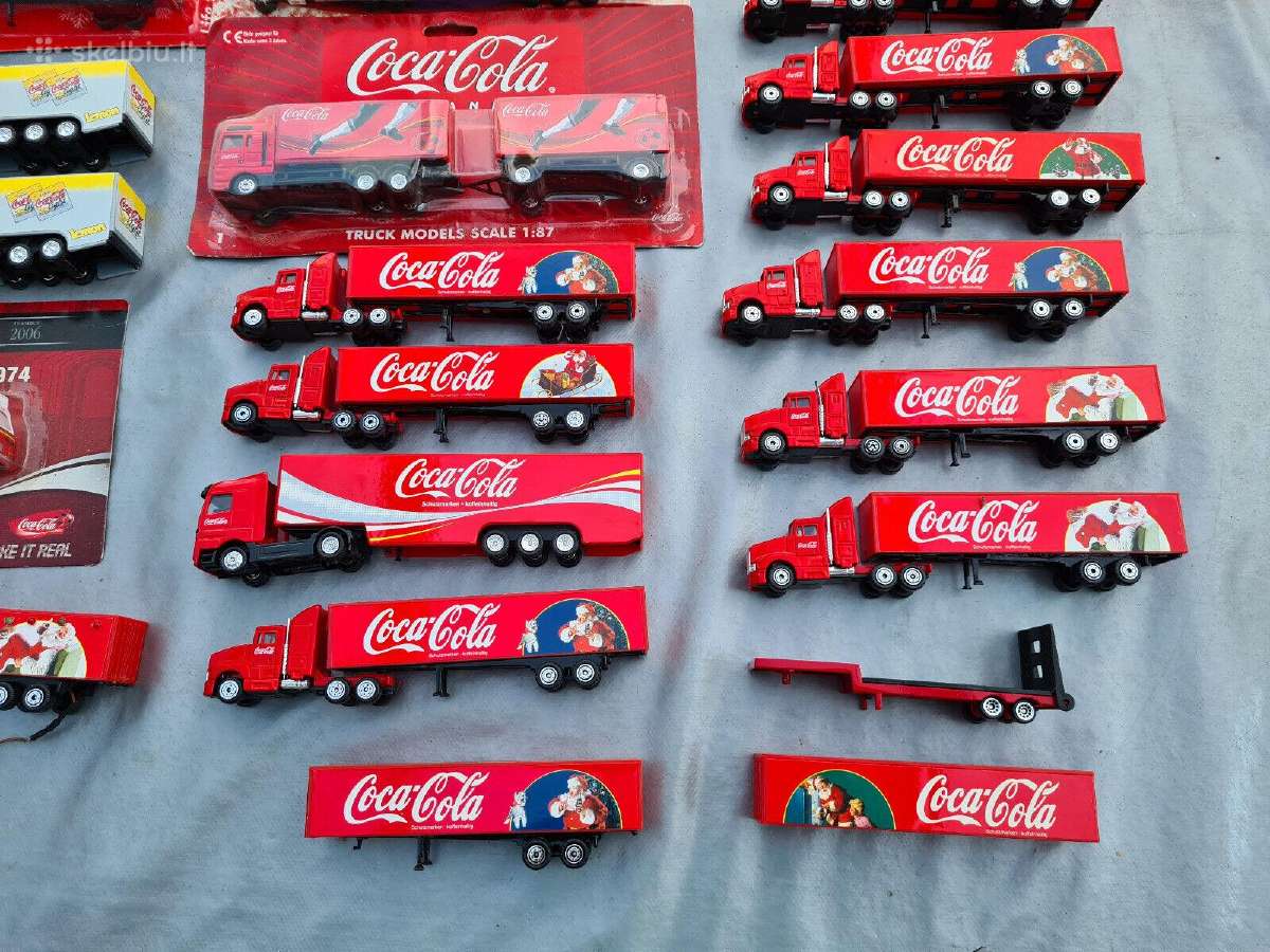 Coca cola kolekcija kolekciniai modeliai - nuotraukos Nr. 8
