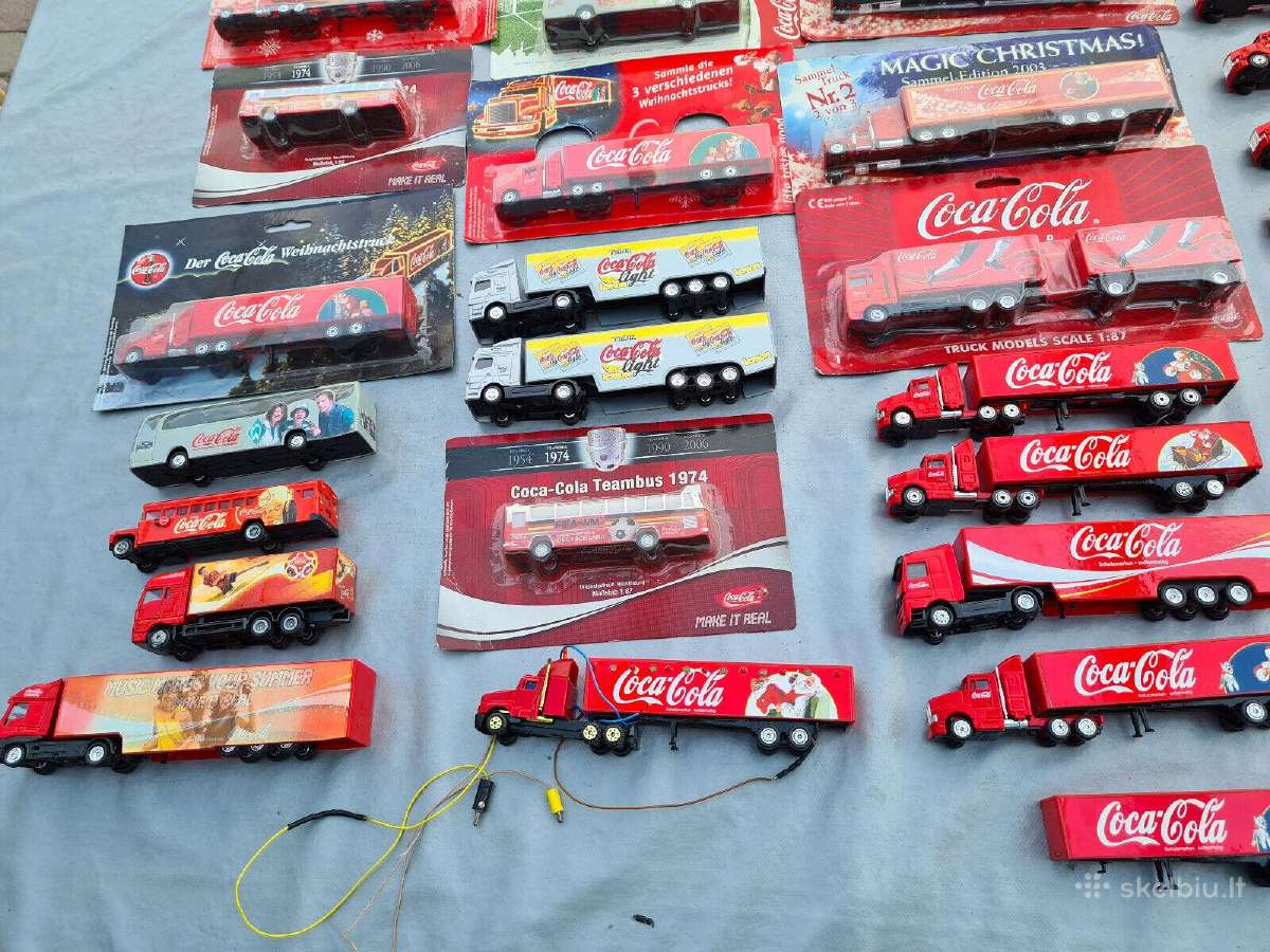 Coca cola kolekcija kolekciniai modeliai - nuotraukos Nr. 10