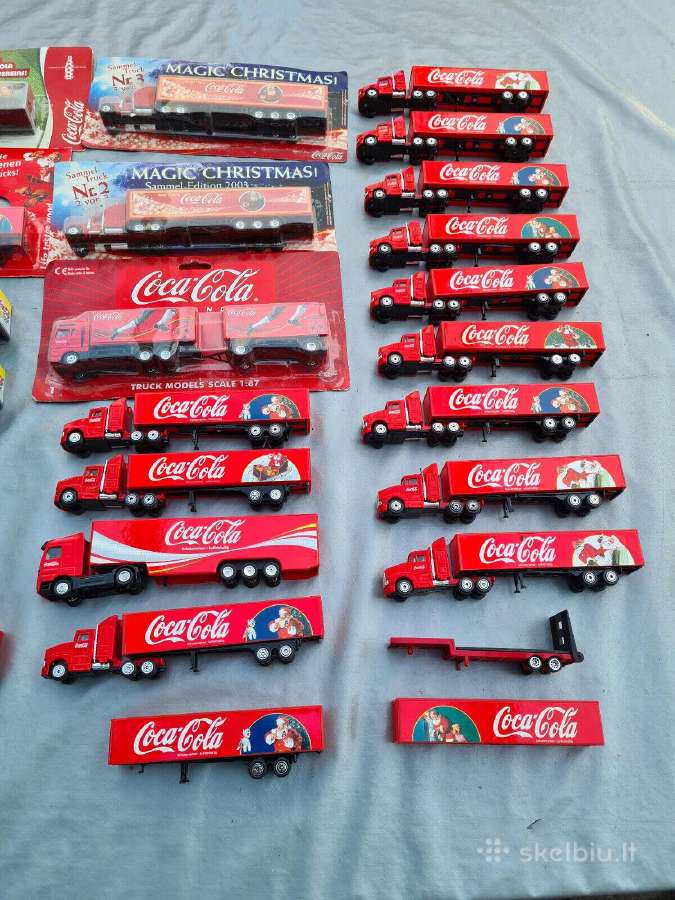 Coca cola kolekcija kolekciniai modeliai - nuotraukos Nr. 11