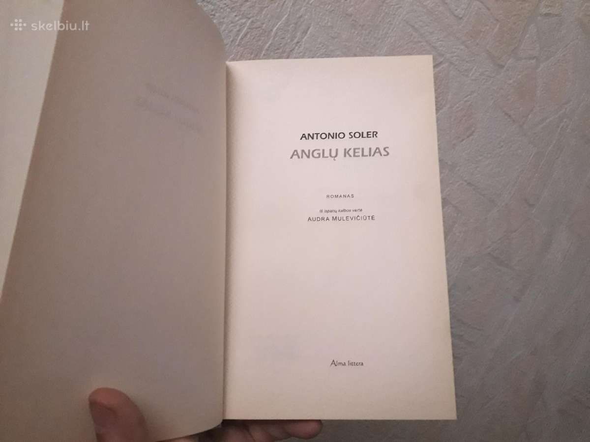 Antonio Soler "Anglų kelias" 2007 metai - nuotraukos Nr. 4