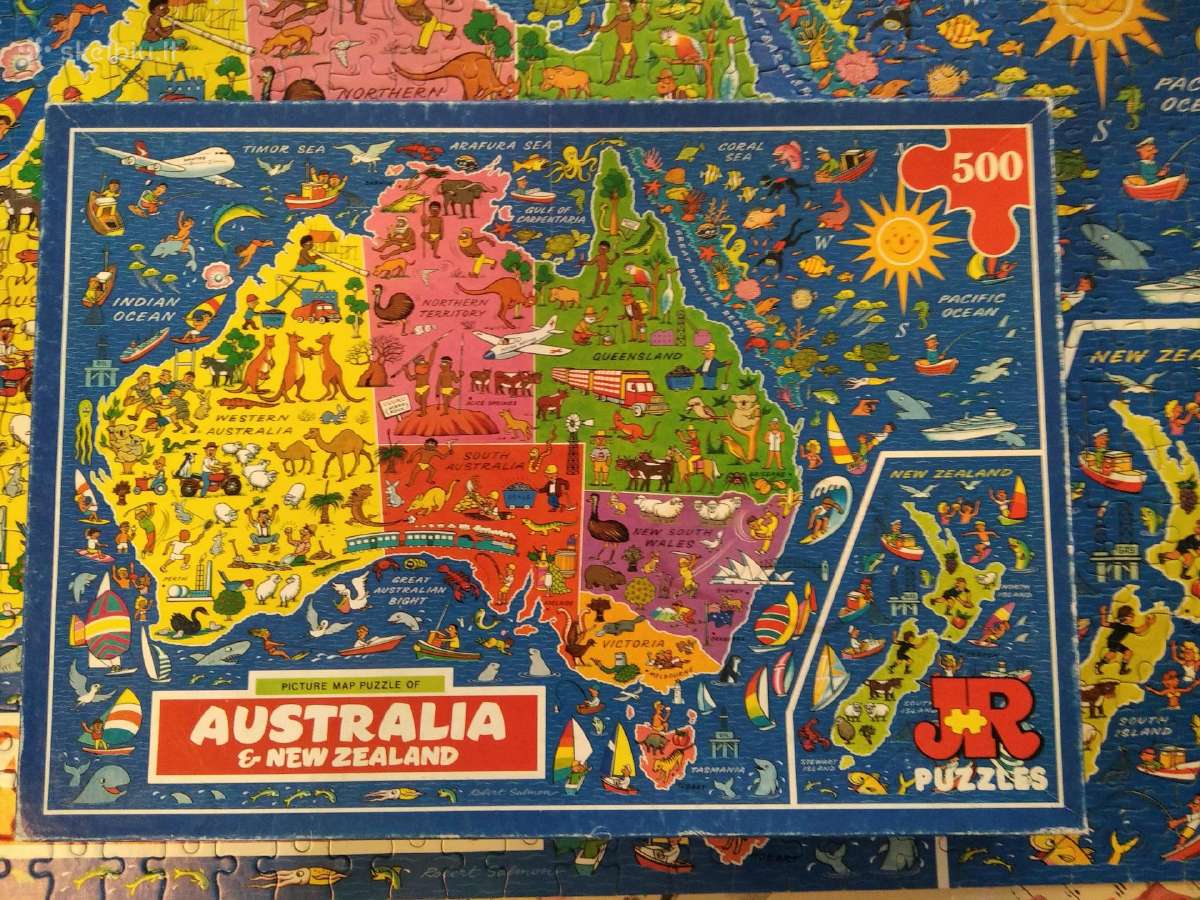 Puzzle Australia 500 - nuotraukos Nr. 2