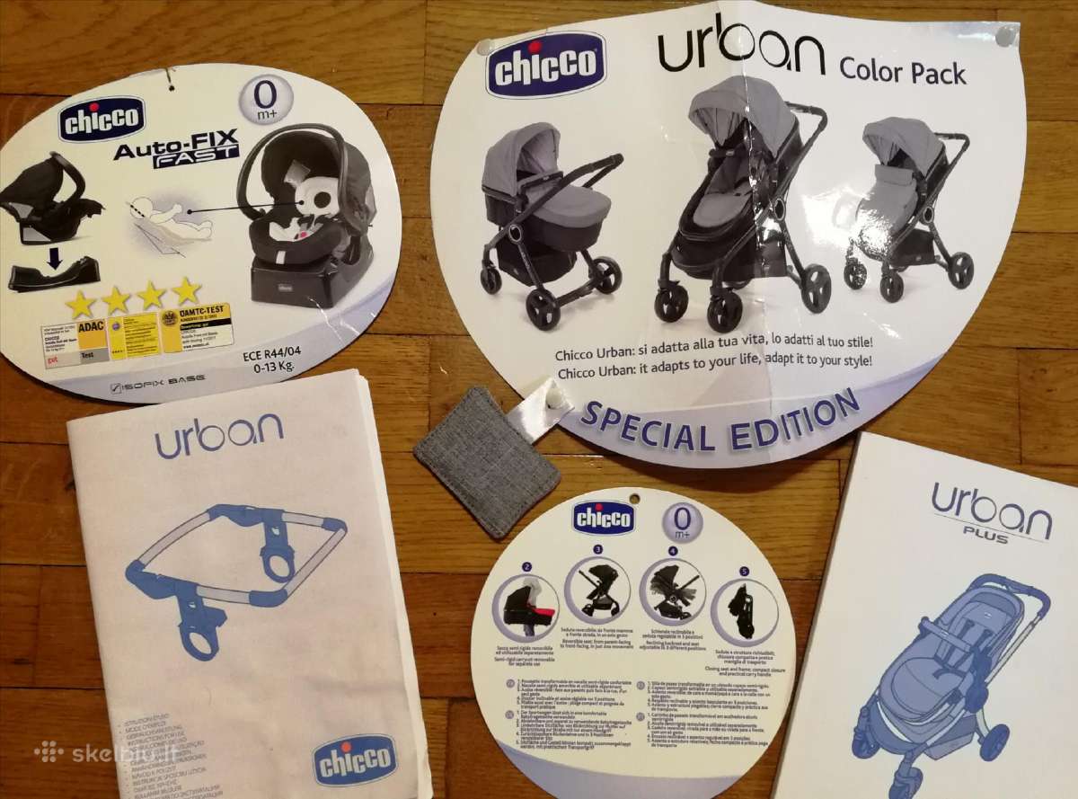 Parduodamas Chicco Urban 3in1 - nuotraukos Nr. 6