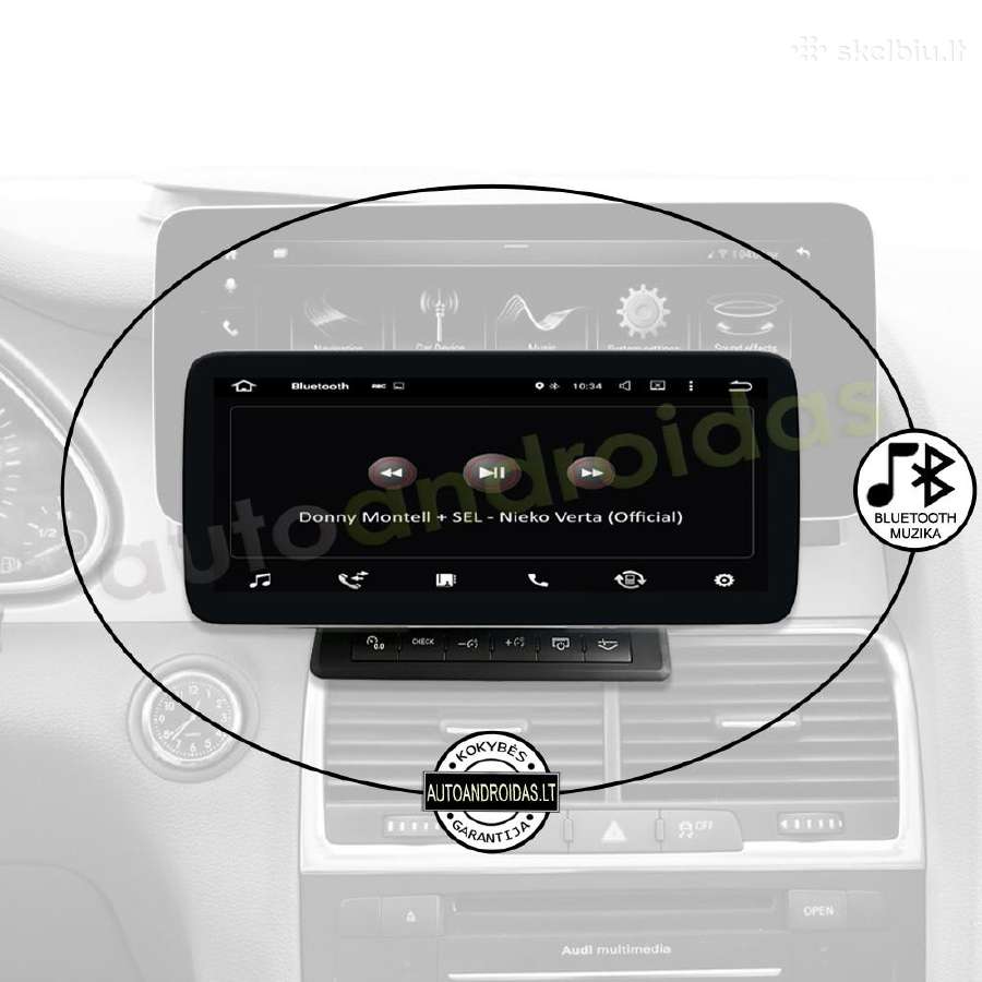 Audi Q7 2010-15 Android multimedia GPS/WiFi/usb/bt - nuotraukos Nr. 5