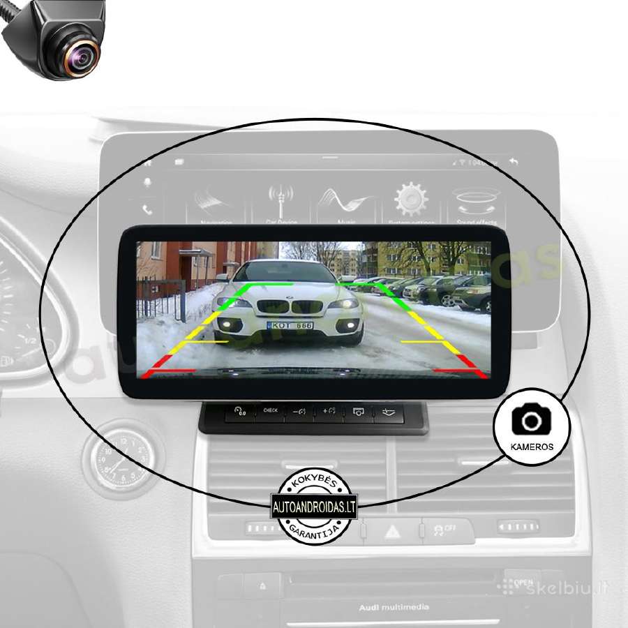 Audi Q7 2010-15 Android multimedia GPS/WiFi/usb/bt - nuotraukos Nr. 6