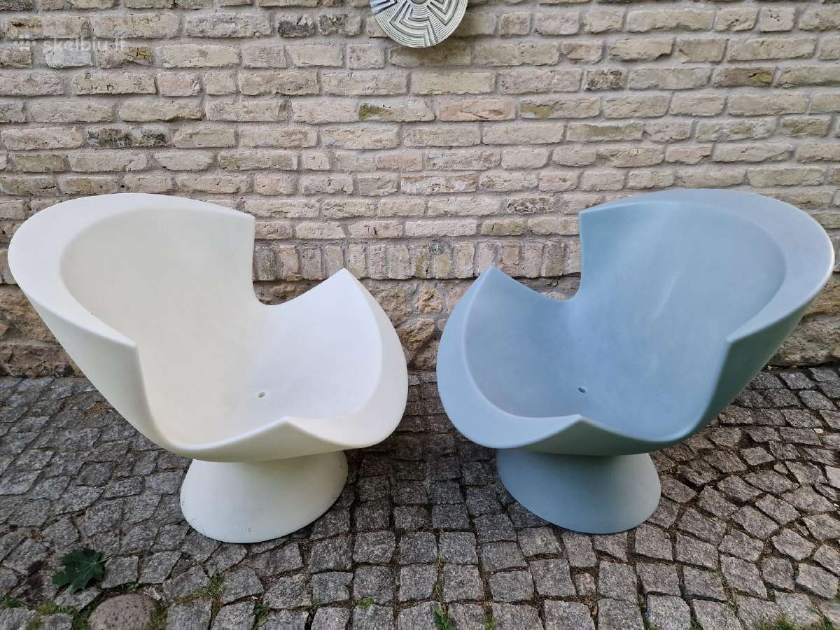 Vintažinės autorinės lauko kėdės - nuotraukos Nr. 19