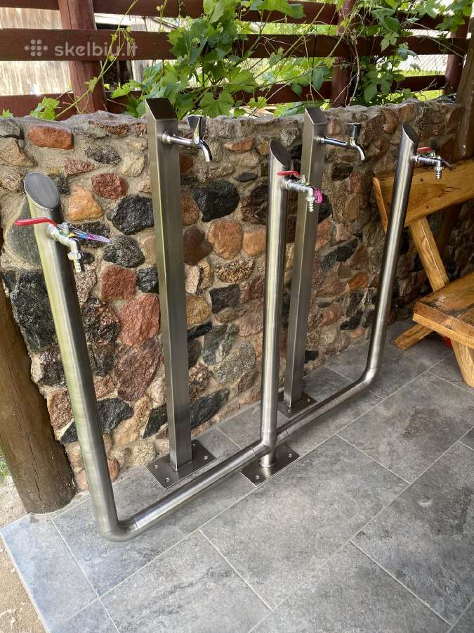 Nerūdijančio plieno vandens kolonėlės - nuotraukos Nr. 7