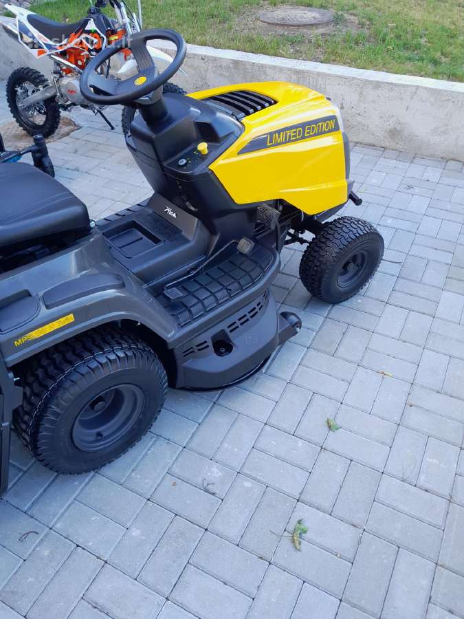 Galingas traktoriukas su krepšiu gera kaina Stiga - nuotraukos Nr. 4