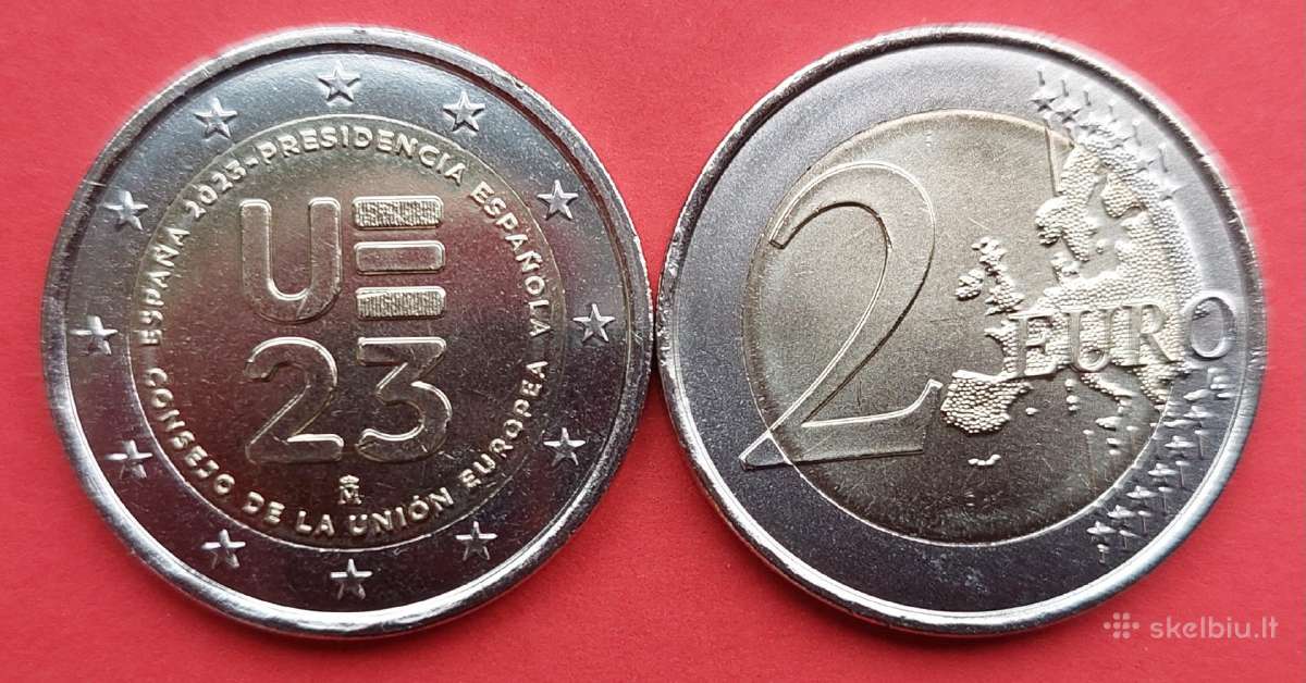 Ispanija 2023m.2 € “Pirmininkavimas Es“ Unc