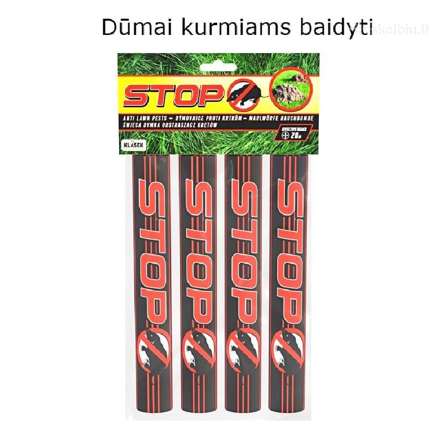 Dūmai kurmiams baidyti - nuotraukos Nr. 2