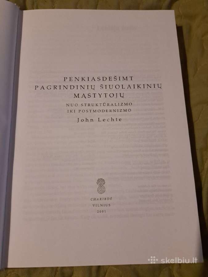 Penkiasdešimt pagrindinių šiuolaikinių mąstytojų - nuotraukos Nr. 2