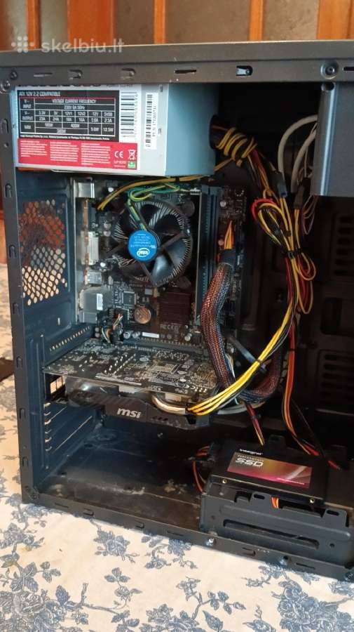 Stacionarus I5-8400 Gtx 1060 Ram8gb 120gb-SSD - nuotraukos Nr. 4