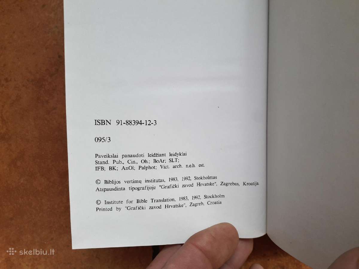 "Biblija vaikams" Stokholmas1992 metai - nuotraukos Nr. 14