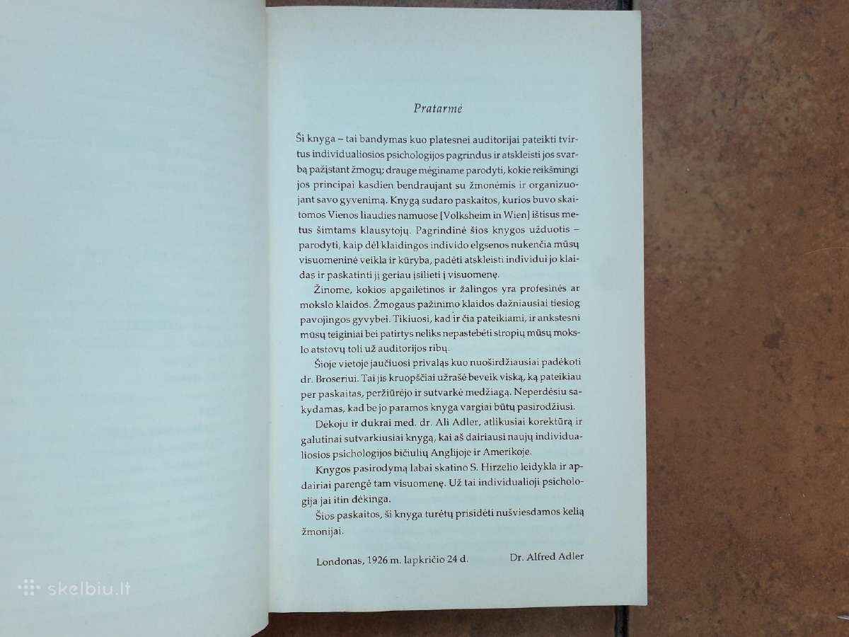 Alfred Adler "Žmogaus pažinimas" 2003 metai - nuotraukos Nr. 5
