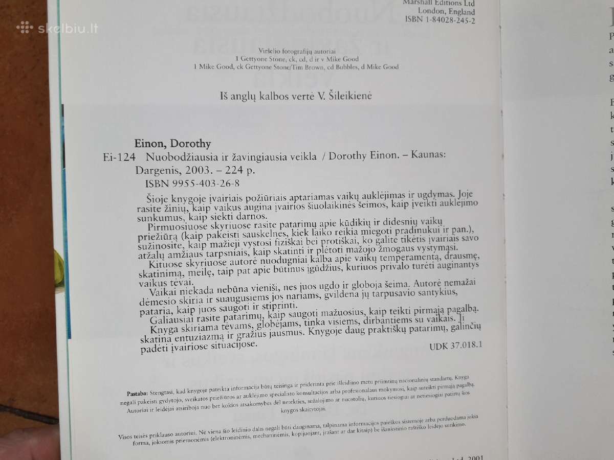 Dorothy Einon"nuobodžiausia ir žavingiausia veikla - nuotraukos Nr. 3