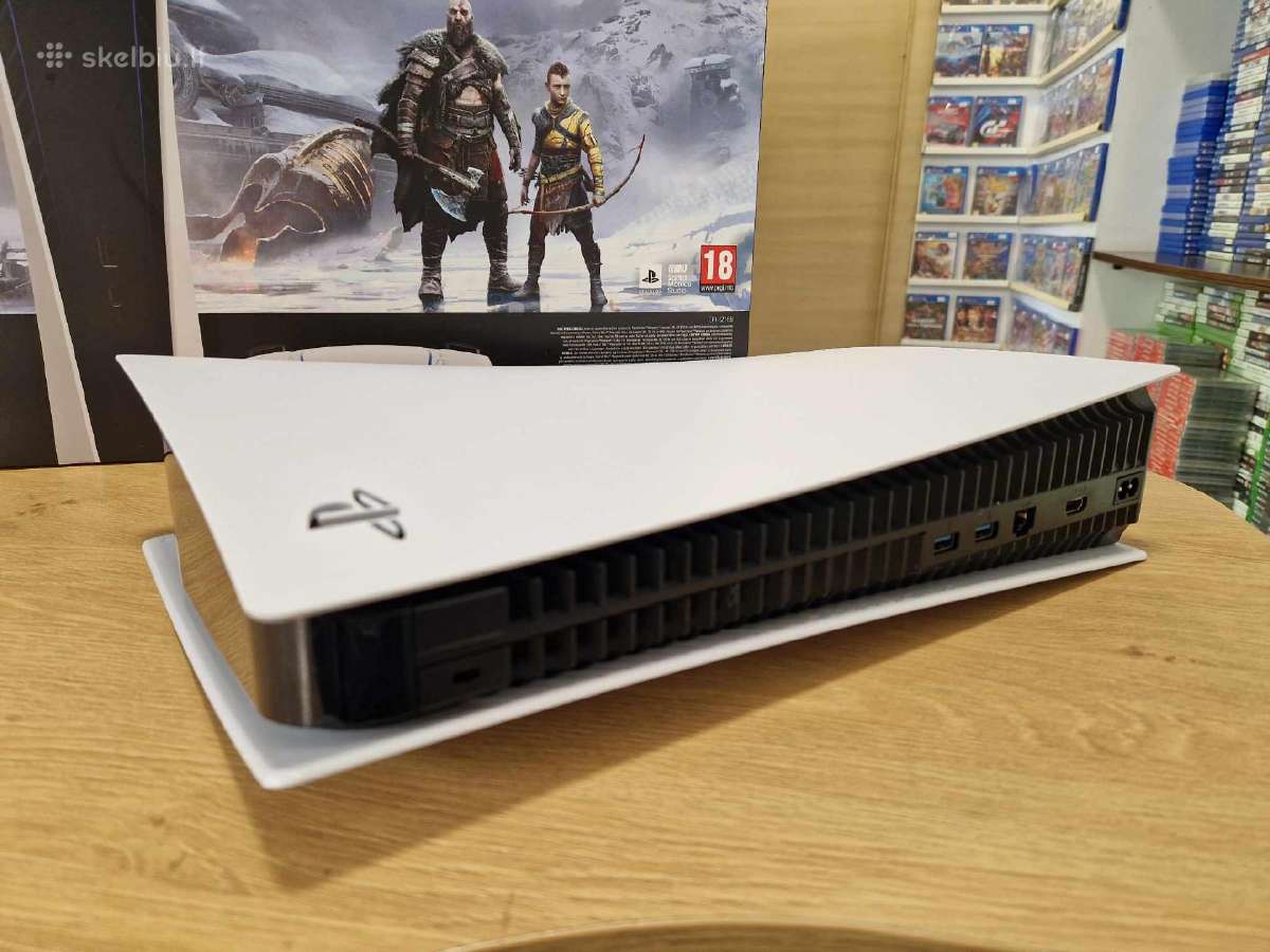 Ps5 Digital Edition 825gb Garantija 6 mėn. - nuotraukos Nr. 2