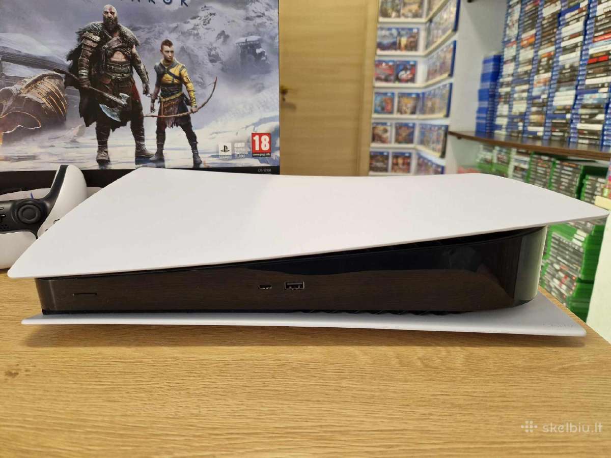 Ps5 Digital Edition 825gb Garantija 6 mėn. - nuotraukos Nr. 3