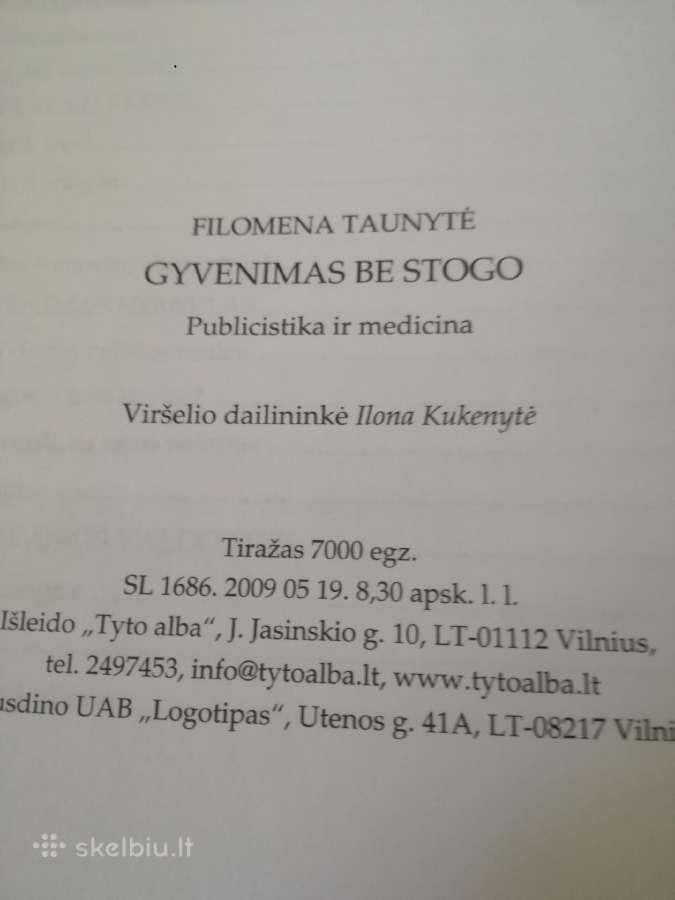 Filomena Taunyte -knygos - nuotraukos Nr. 11