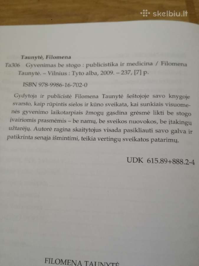 Filomena Taunyte -knygos - nuotraukos Nr. 12