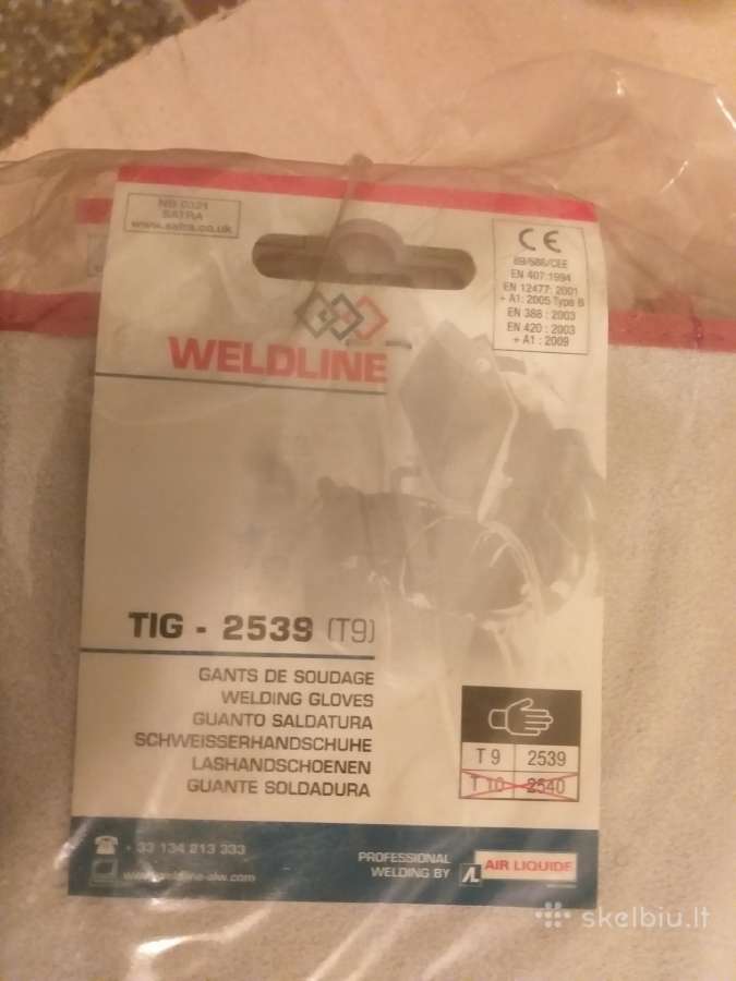 Weldline Apsaugines suvirintojo pirstines - nuotraukos Nr. 3