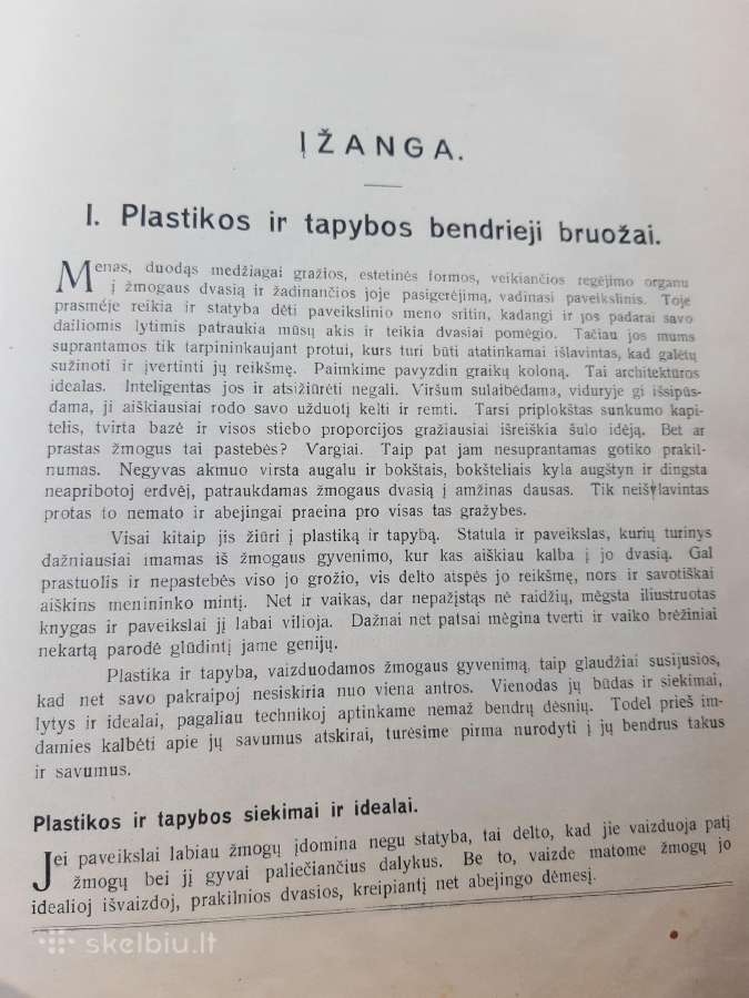 Tarpukario knyga Visuotinė Meno Istorija Vaizdyba - nuotraukos Nr. 7